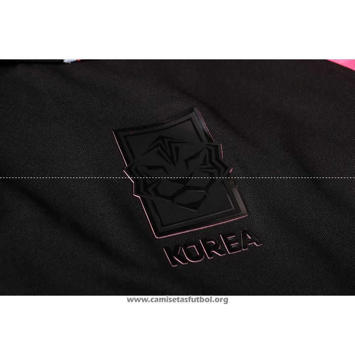 Camiseta Polo del Corea del Sur 2020/2021 Negro
